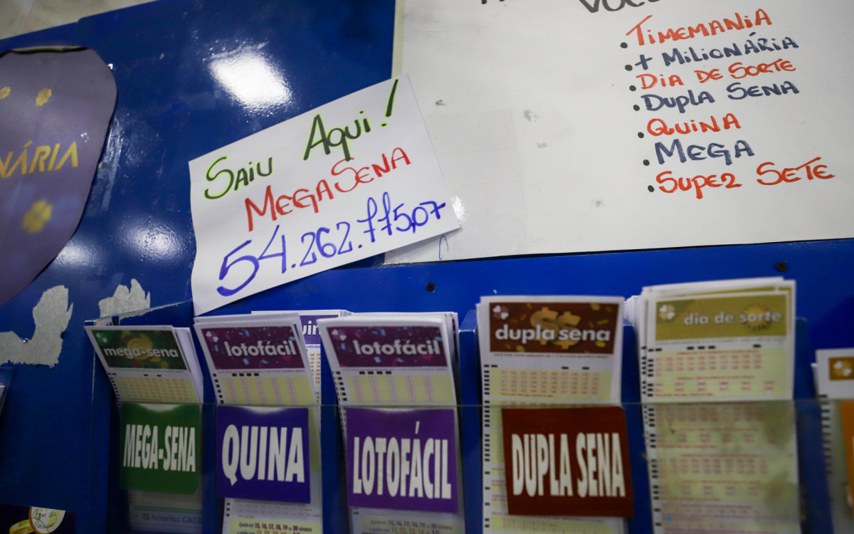 Lotérica na Abolição onde saiu o prêmio de 54 milhões, nesta sexta-feira (05).