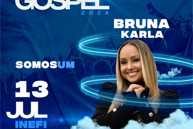 Bruna Karla é presença garantida no dia 13 de julho na 'Semana Gospel de Búzios'