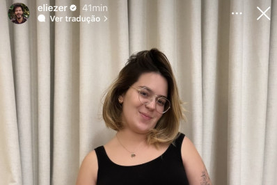 Eliezer posta cliques de Viih Tube mostrando a barriga de grávida: 'Fica muito linda'