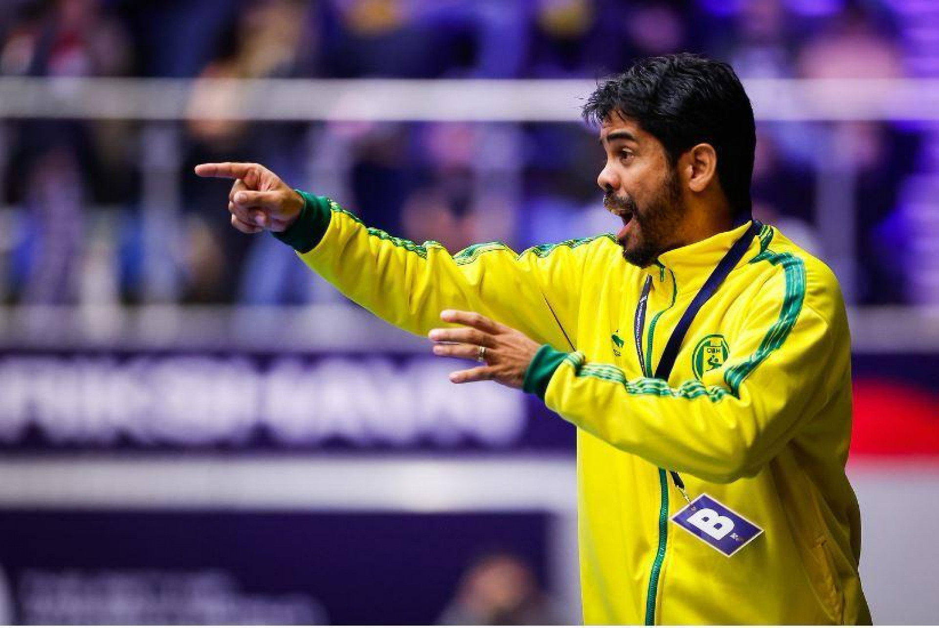 Cristiano Rocha é o técnico da seleção brasileira feminina de handebol - Divulgação/CBHb