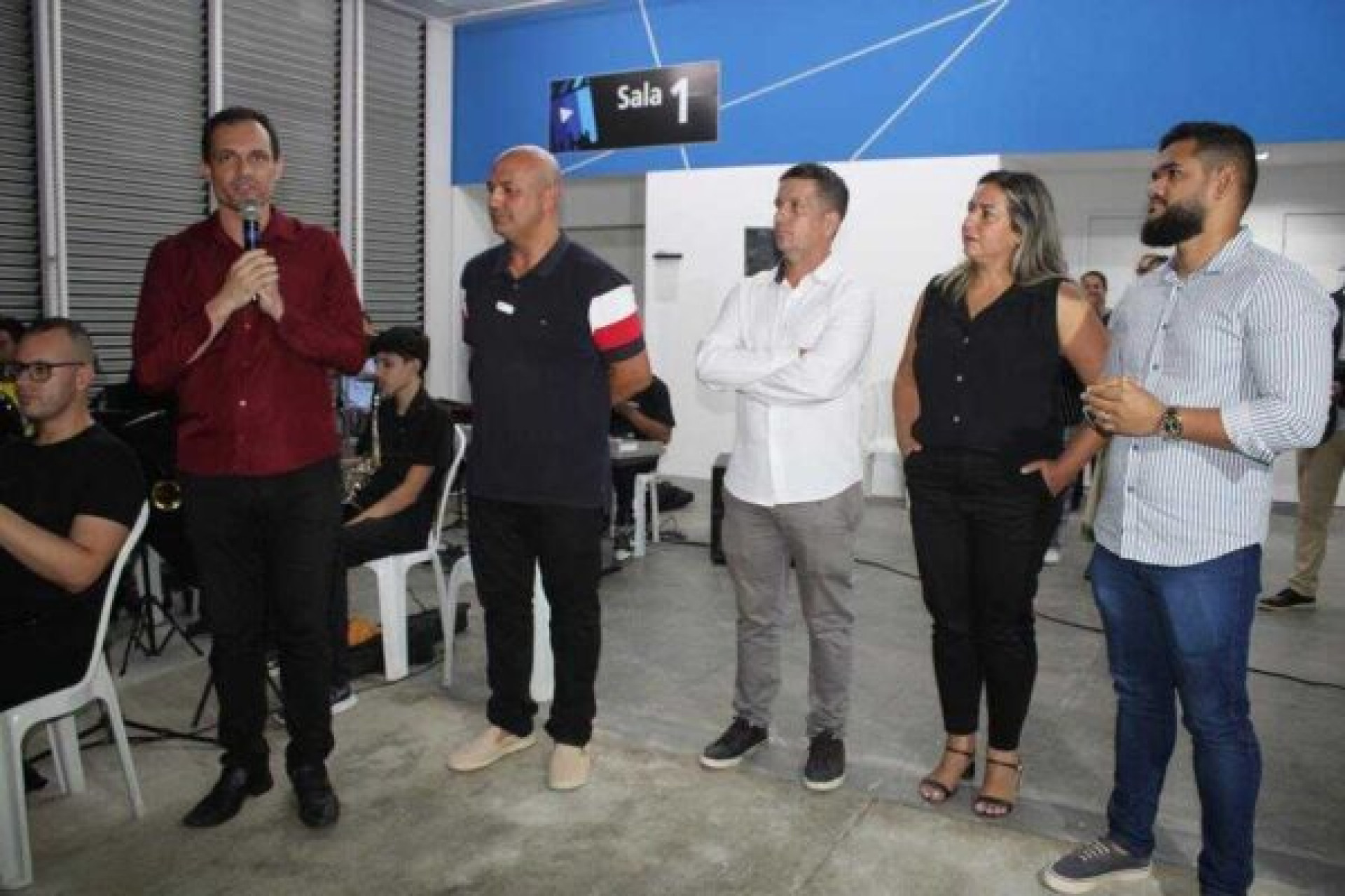 O secret&aacute;rio municipal de Cultura, Thiago Marques, destacou o empenho da gest&atilde;o na operacionaliza&ccedil;&atilde;o do projeto - Thiago Ruivaco/Divulga&ccedil;&atilde;o SEMUC PMSPA