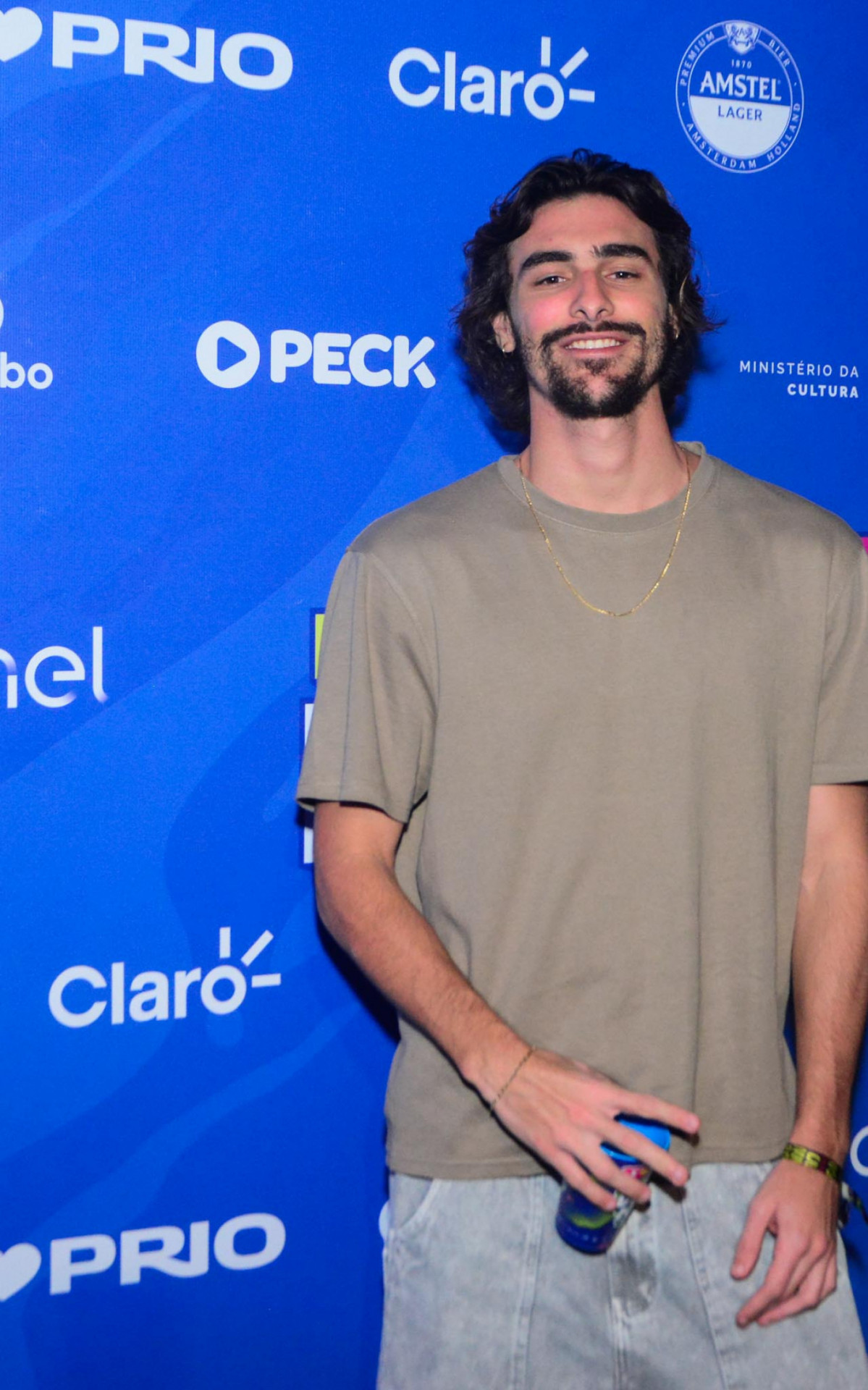 Bruno Montaleone também marcou presença no festival 