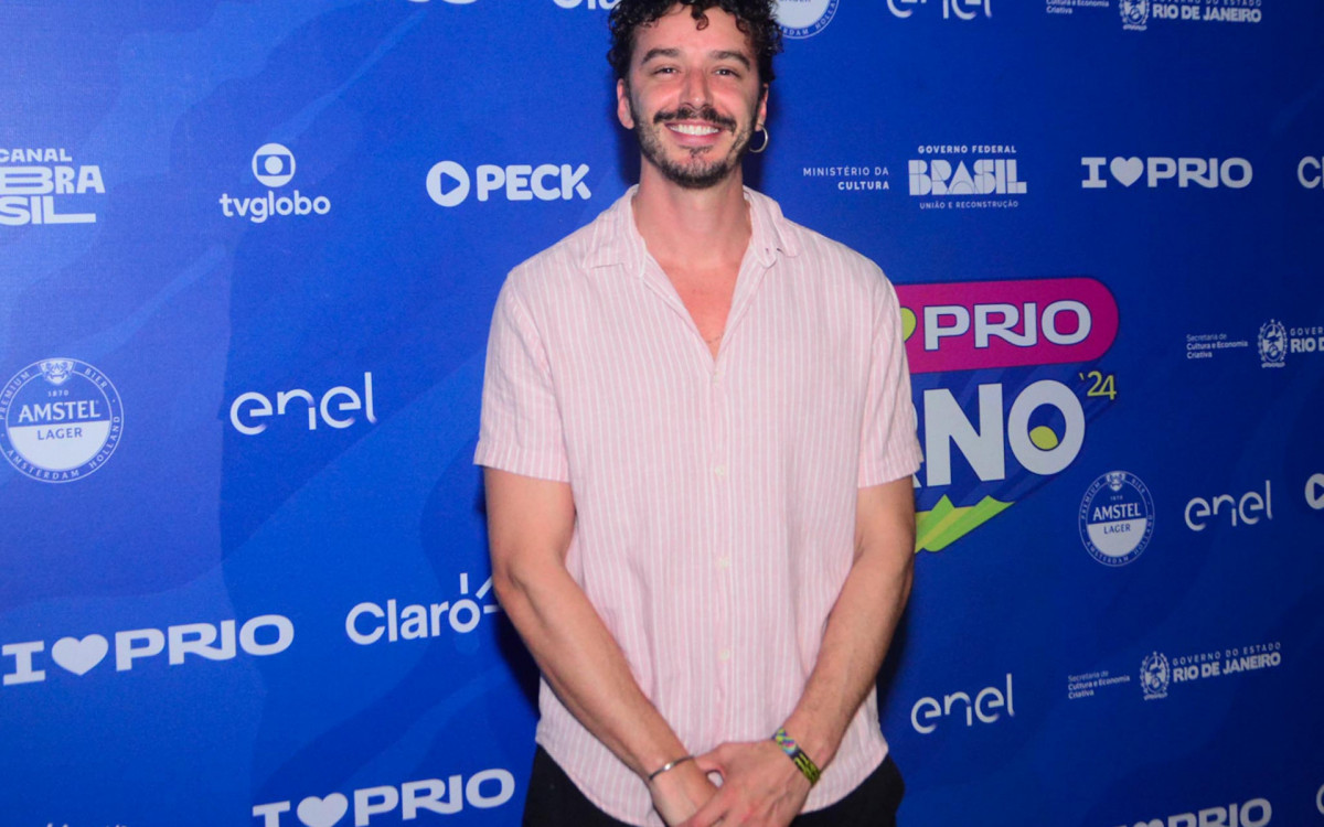 Gabriel Stauffer também marcou presença no festival 
