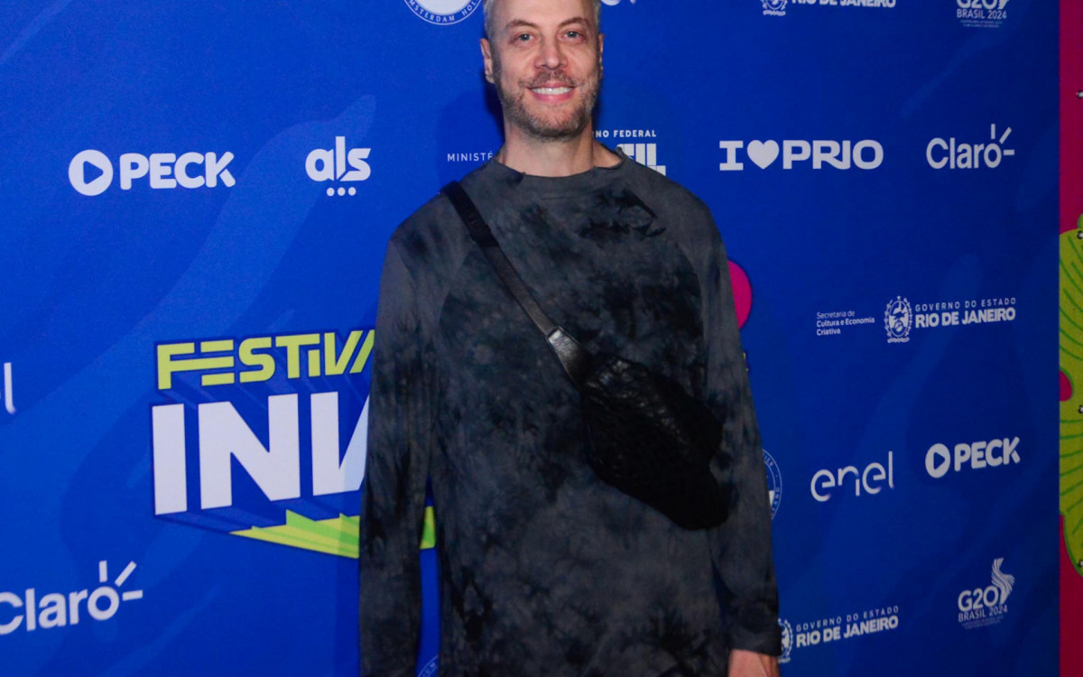 Guilherme Weber também marcou presença no festival 