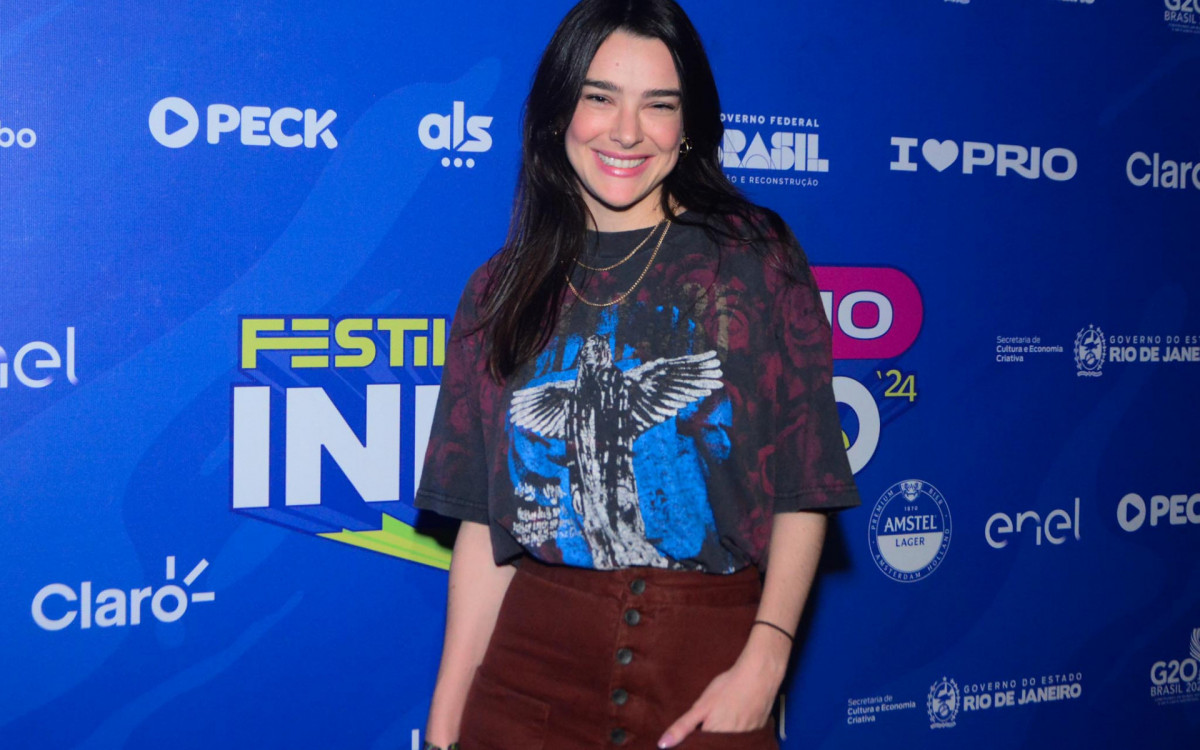 Mariana Molina também marcou prença no festival 