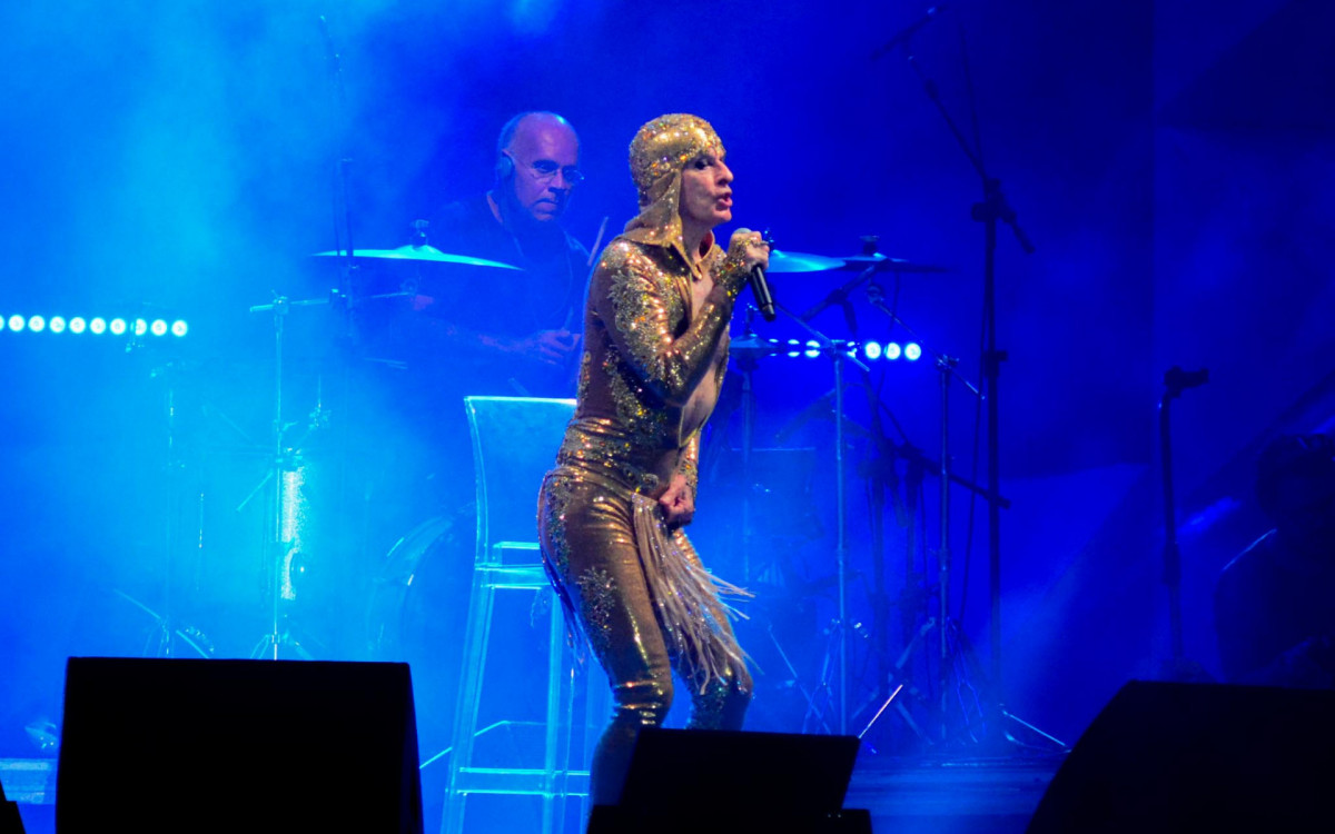 Ney Matogrosso se apresentou no festival