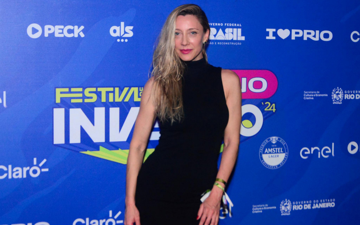 Vanessa Bueno também marcou presença no festival 