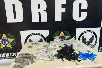 Polícia Civil prende dois traficantes de drogas em Belford Roxo