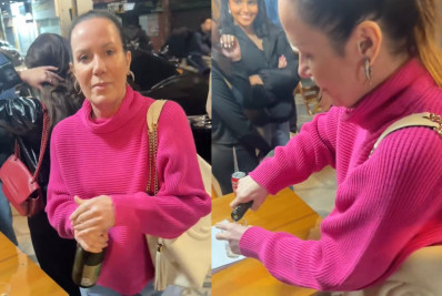 Regina Volpato vai para pagode e descobre que era evento privado: 'Me deixaram ficar'