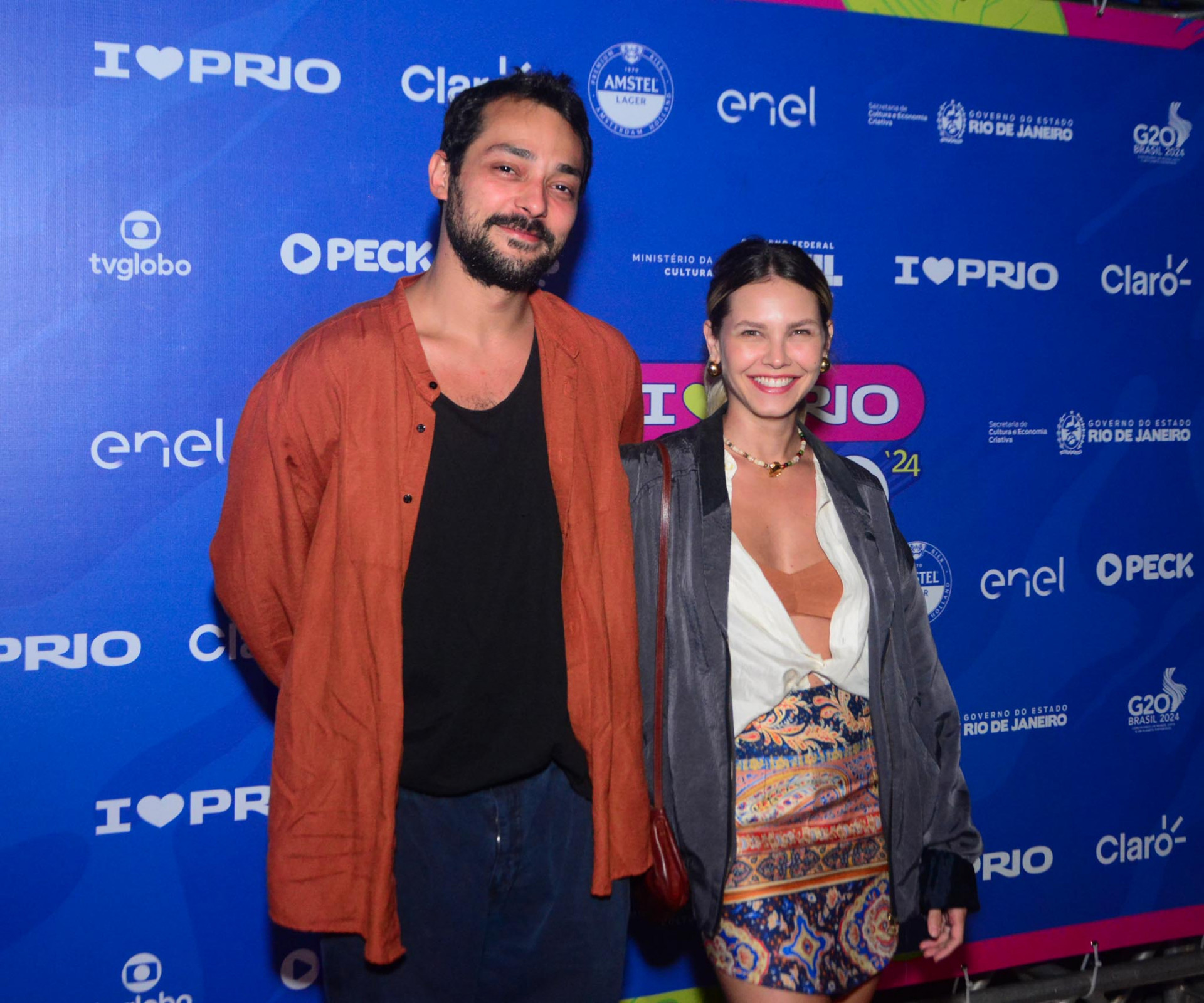 Eduardo Sterblitch e Edu Sterblitch também marcaram presença no festival  - Webert Belicio/ Agnews