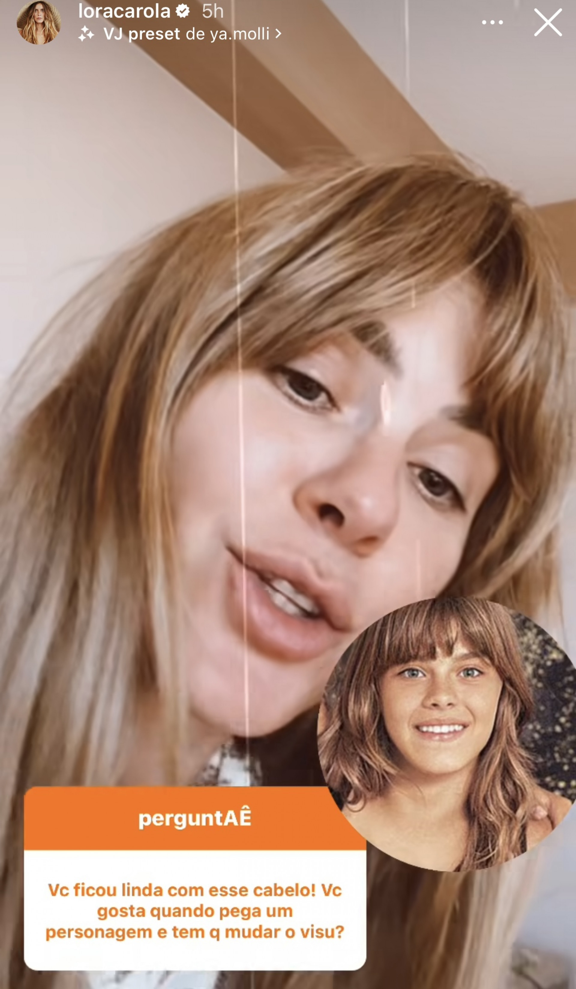 Carolina Dieckmann revela que gosta de mudar visual para personagens - Reprodução