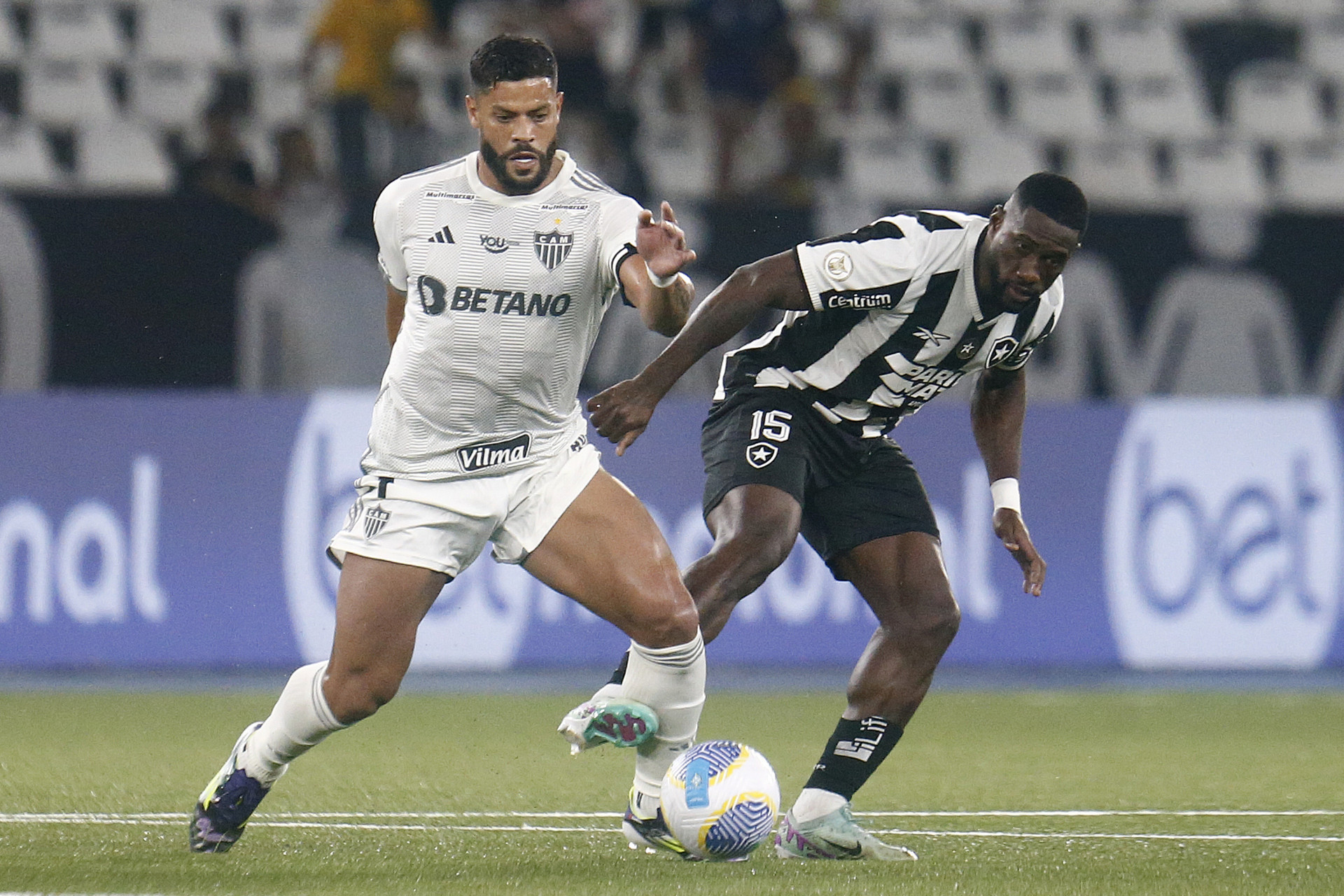 Botafogo enfrentou o Atlético-MG no Nilton Santos - Vitor Silva / Botafogo