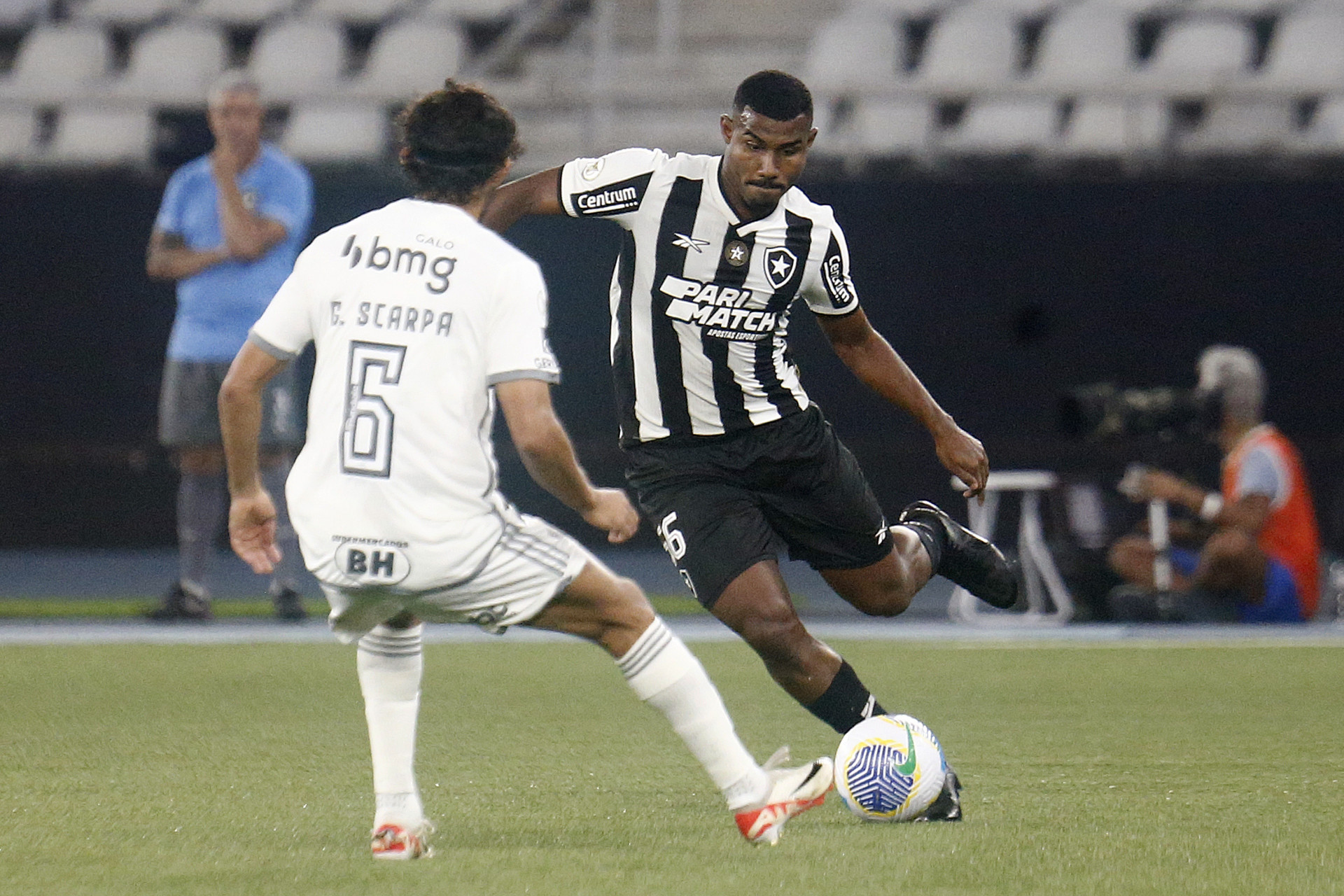 Botafogo enfrentou o Atlético-MG no Nilton Santos - Vitor Silva / Botafogo