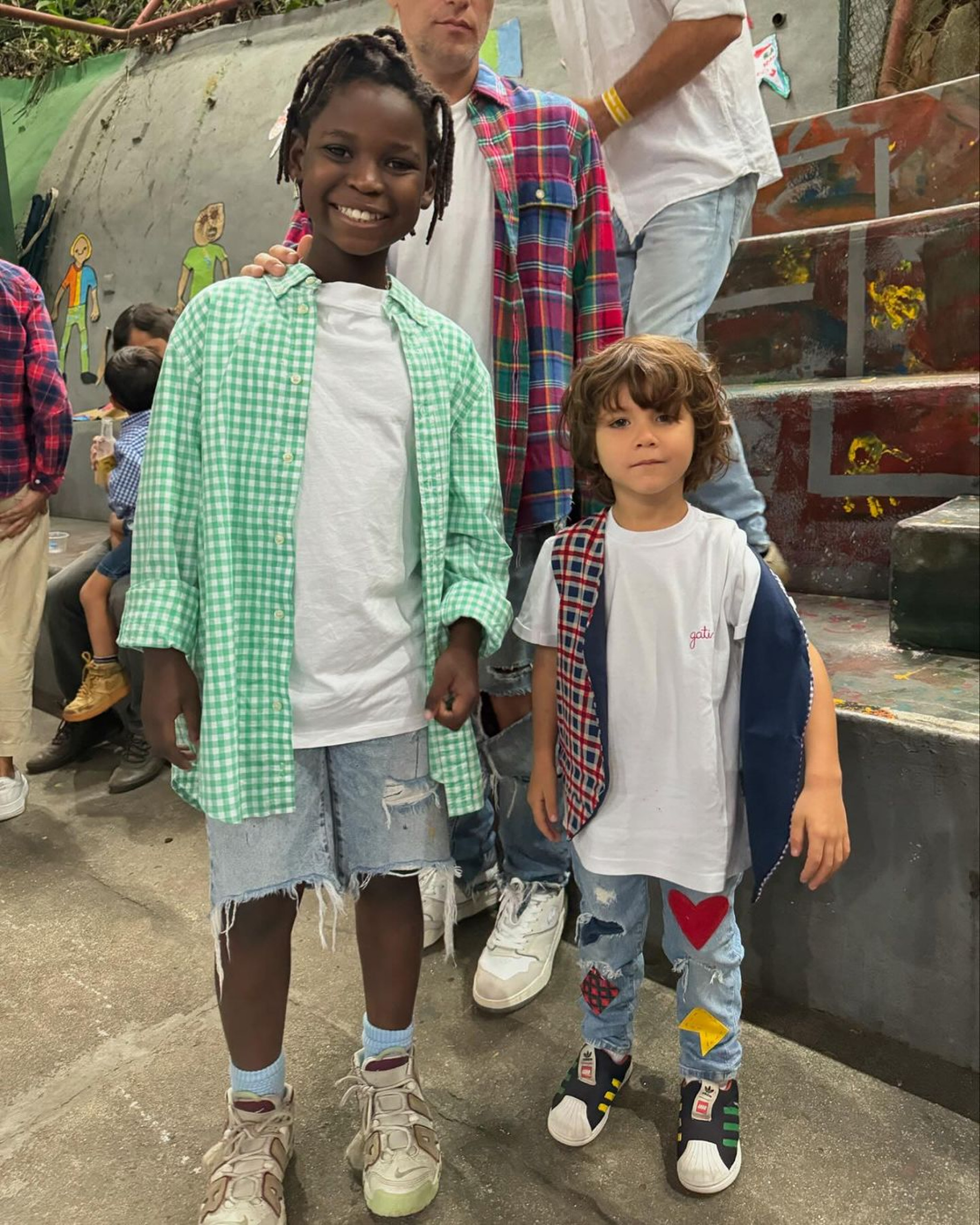 Giovanna Ewbank posta cliques da festa junina na escola dos filhos - Reprodução