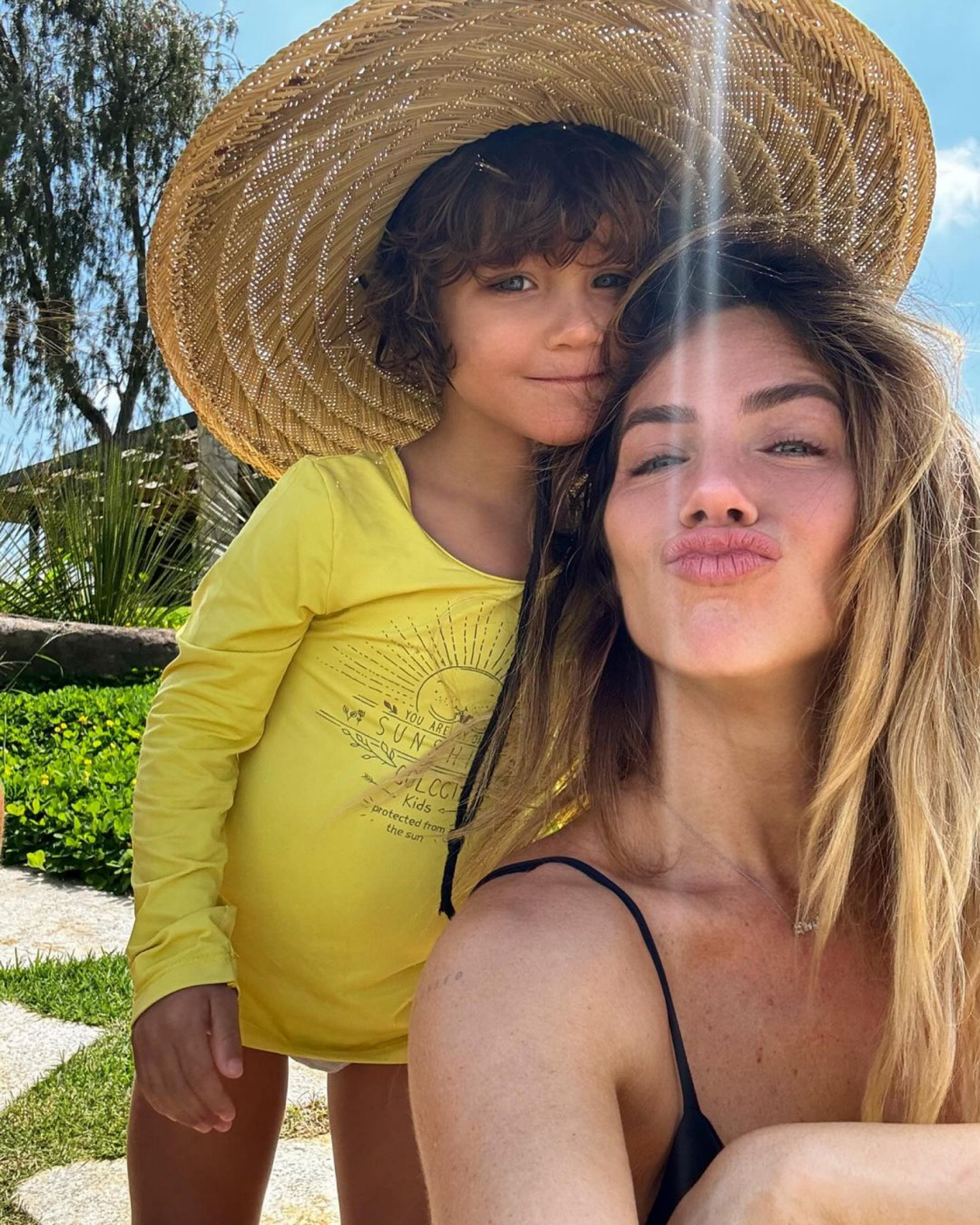 Giovanna Ewbank e o filho caçula, Zyan  - Reprodução / Instagram 