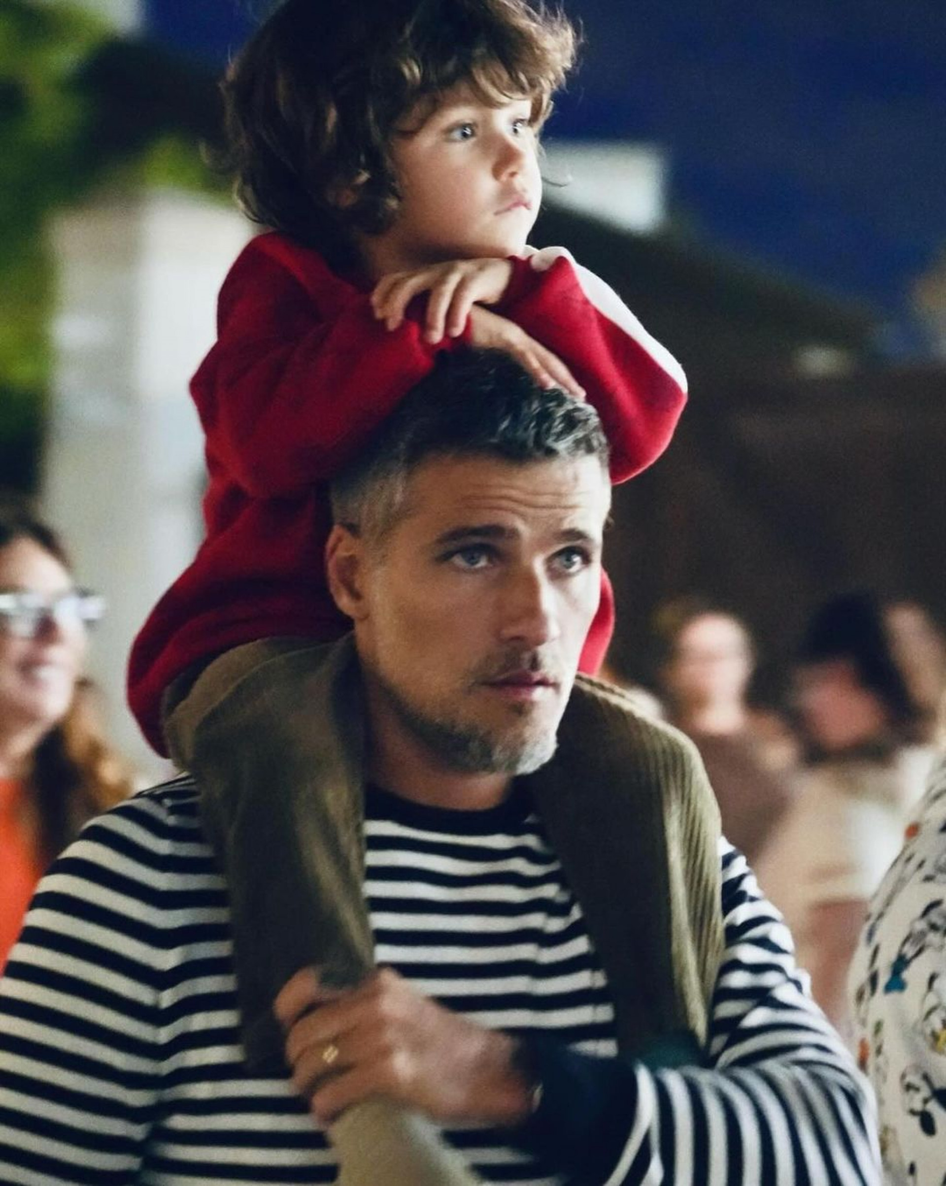 Bruno Gagliasso e o filho caçula, Zyan  - Reprodução / Instagram 