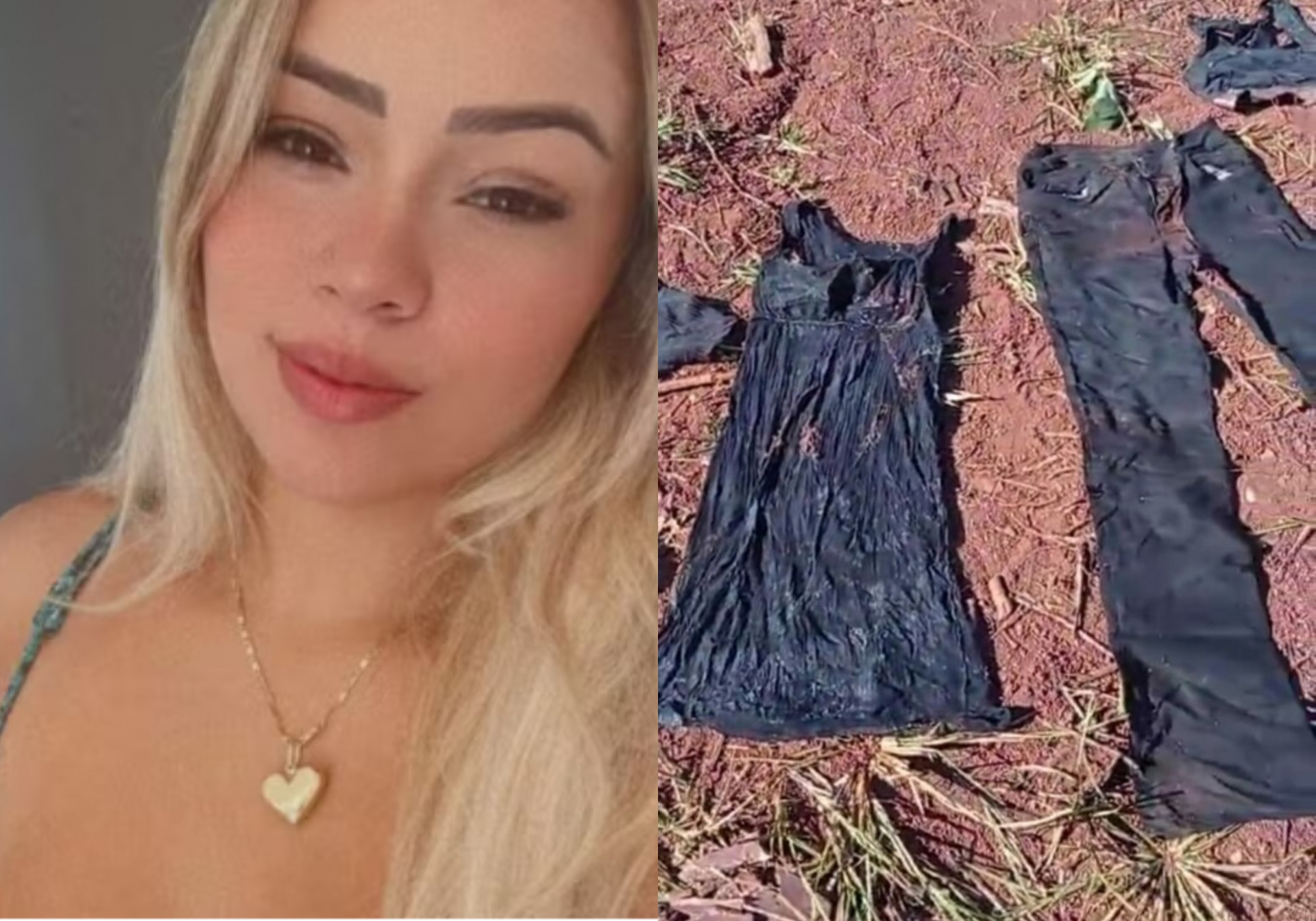 Daiara foi encontrada enrolada em um tecido com as roupas no corpo e junto a alguns documentos - Divulga&ccedil;&atilde;o / PC-GO