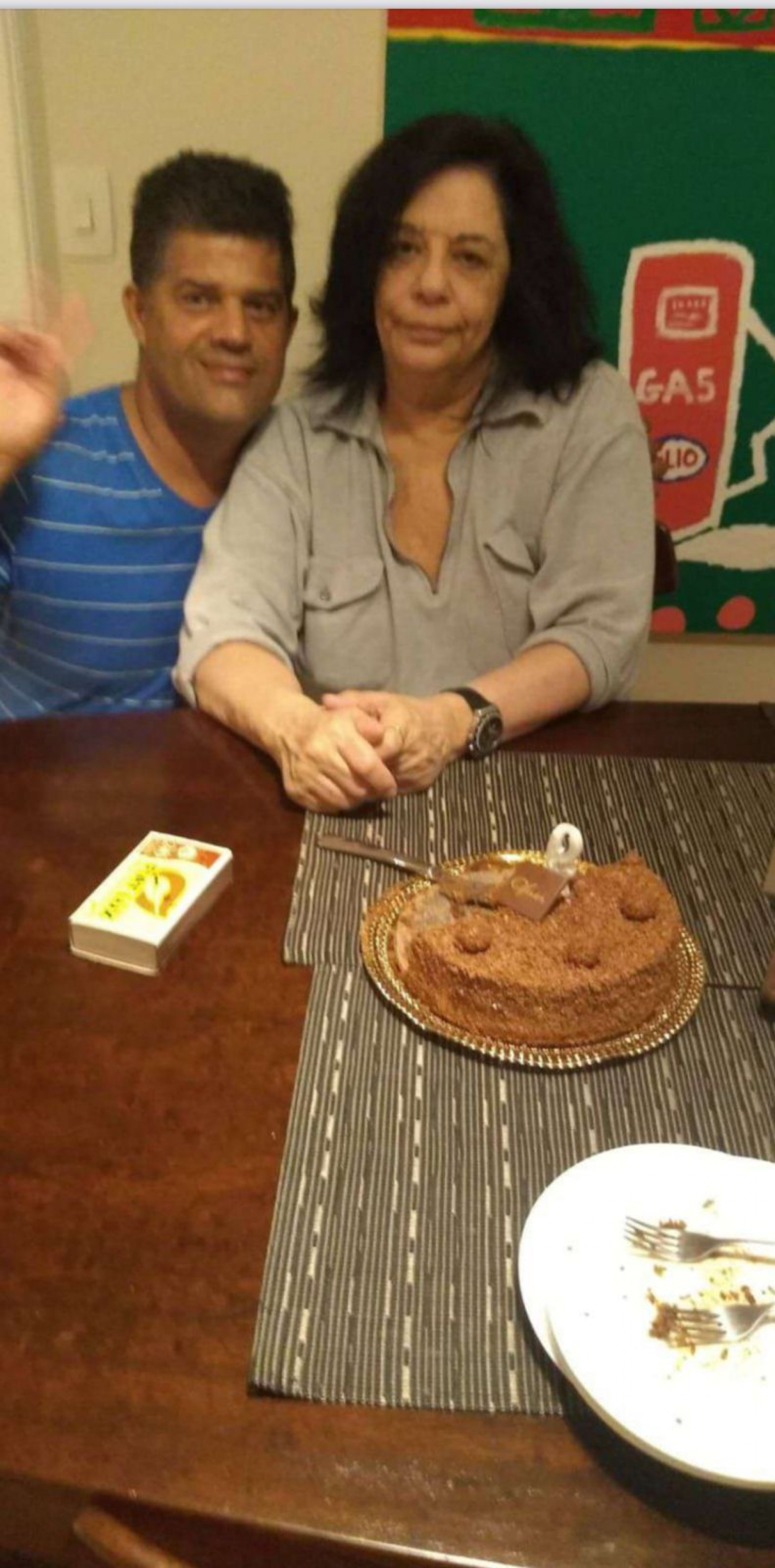 Fotos: Viuva de Gal Costa surge de ?cara fechada? ao lado da cantora e ex-funcionários - Foto: Arquivo Pessoal