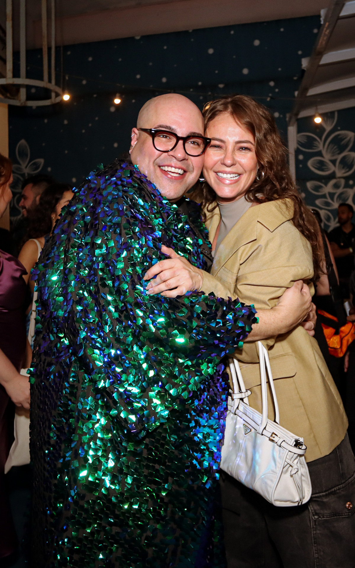 Tiago Abravanel e a mãe, Cintia