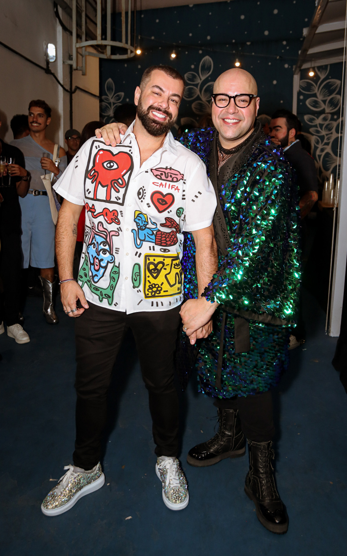 Tiago Abravanel e o marido, Fernando Poli