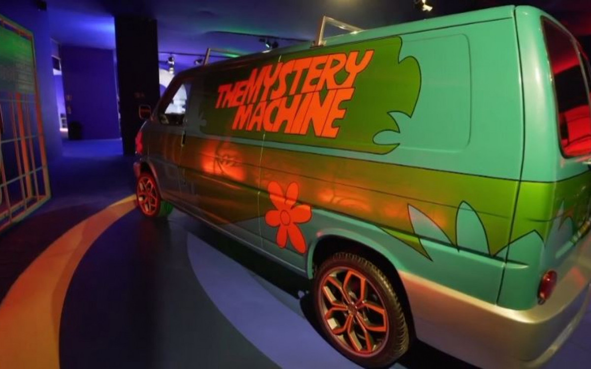 A Máquina do Mistério, kombi utilizada pelos detetives do desenho Scooby-Doo

