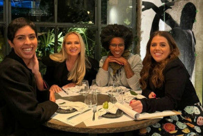 Bela Gil mostra jantar com Eliana, Tati Machado, Rita Batista