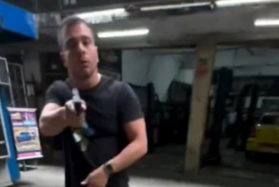 Vídeo: homem aponta arma para criador de conteúdo em São Cristóvão