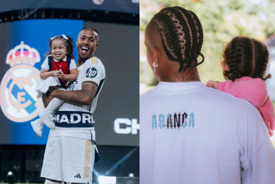 Éder Militão parabeniza a filha, Cecília: 'Nossa conexão continua firme'