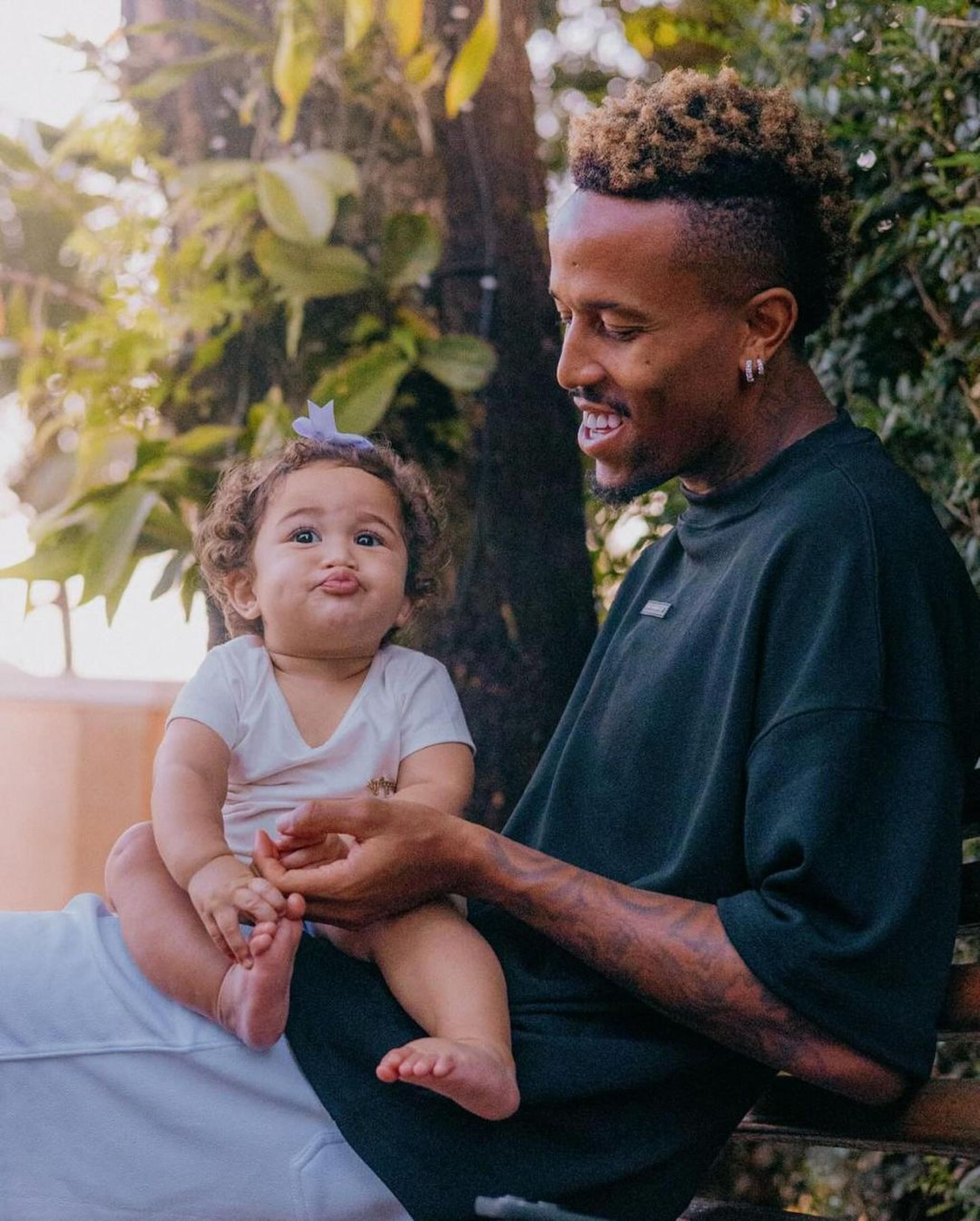 Éder Militão parabeniza a filha, Cécilia - Reprodução / Instagram 