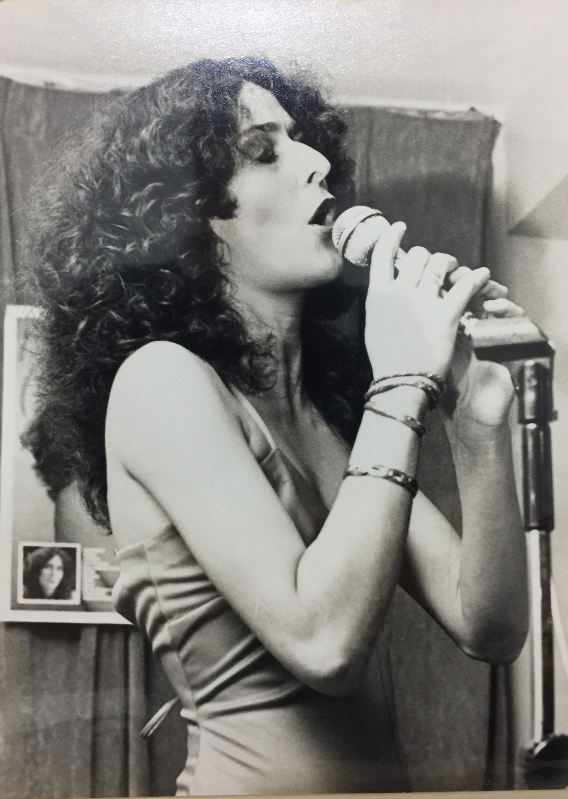 Cantora Joanna na década de 70 - Divulgação