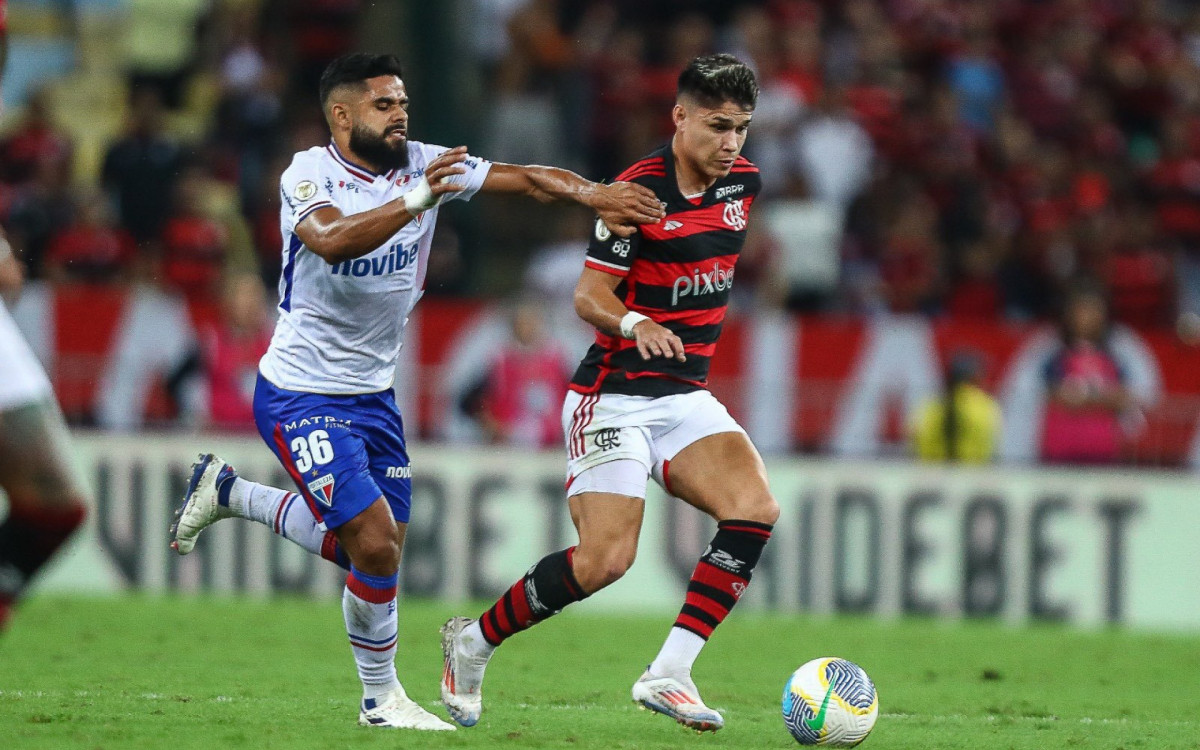 Flamengo trope&ccedil;ou no Maracan&atilde; pela segunda vez seguida, agora contra o Fortaleza