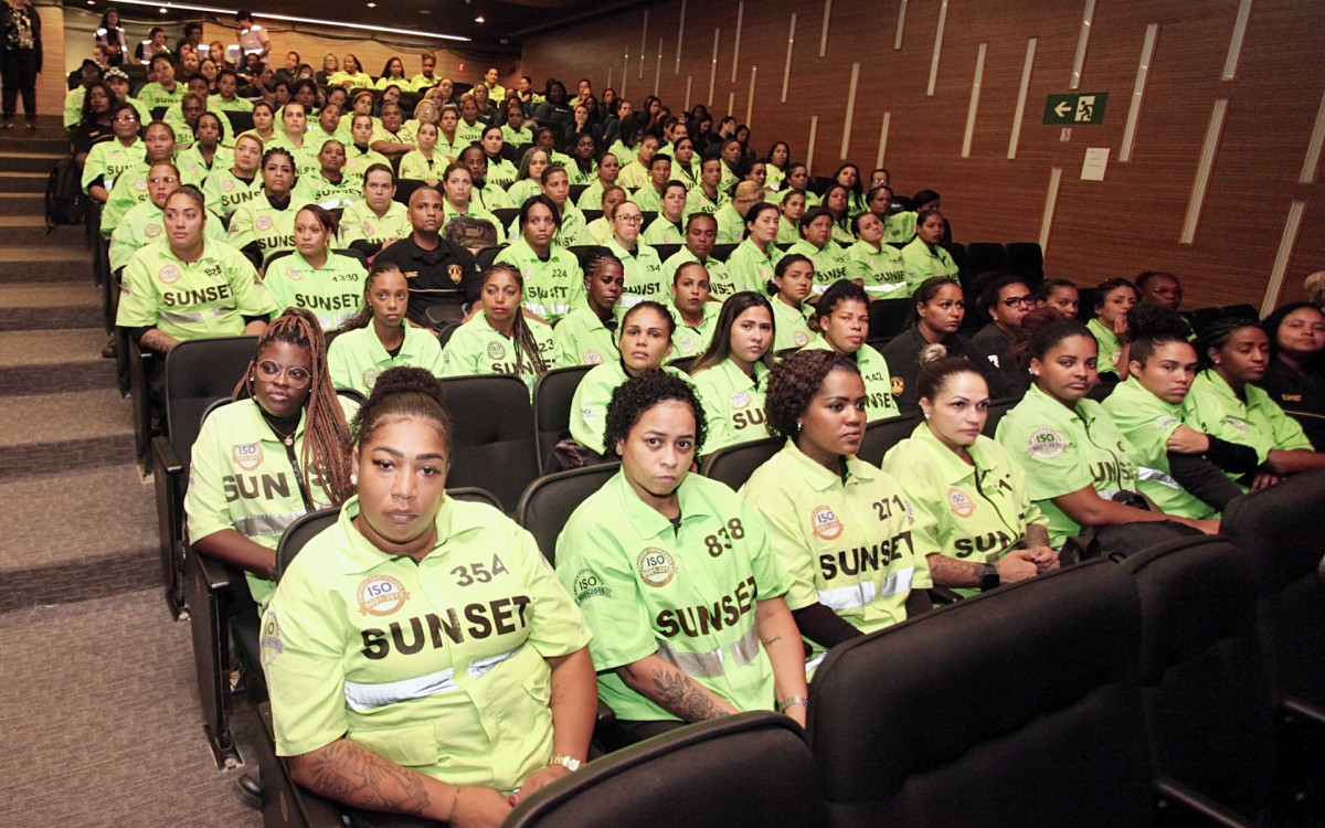 Seguranças passaram por treinamento de protocolo