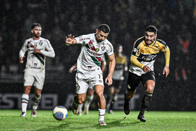 Kauã Elias marca no fim, e Fluminense arranca empate com o Criciúma fora de casa