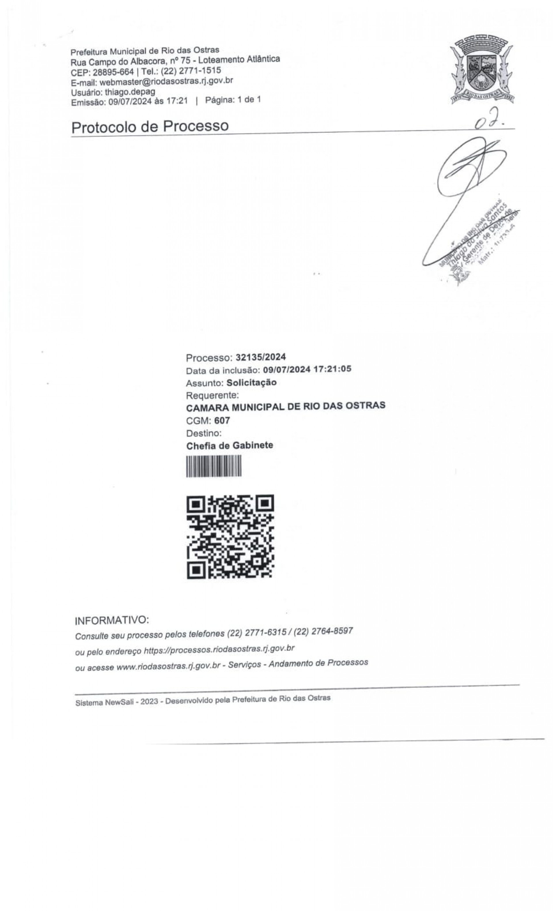 Vereadores de Rio das Ostras solicitam a demiss&atilde;o do Secret&aacute;rio de Obras, Daniel Martins Gomes, em meio a acusa&ccedil;&otilde;es de superfaturamento. - Foto: Reprodu&ccedil;&atilde;o
