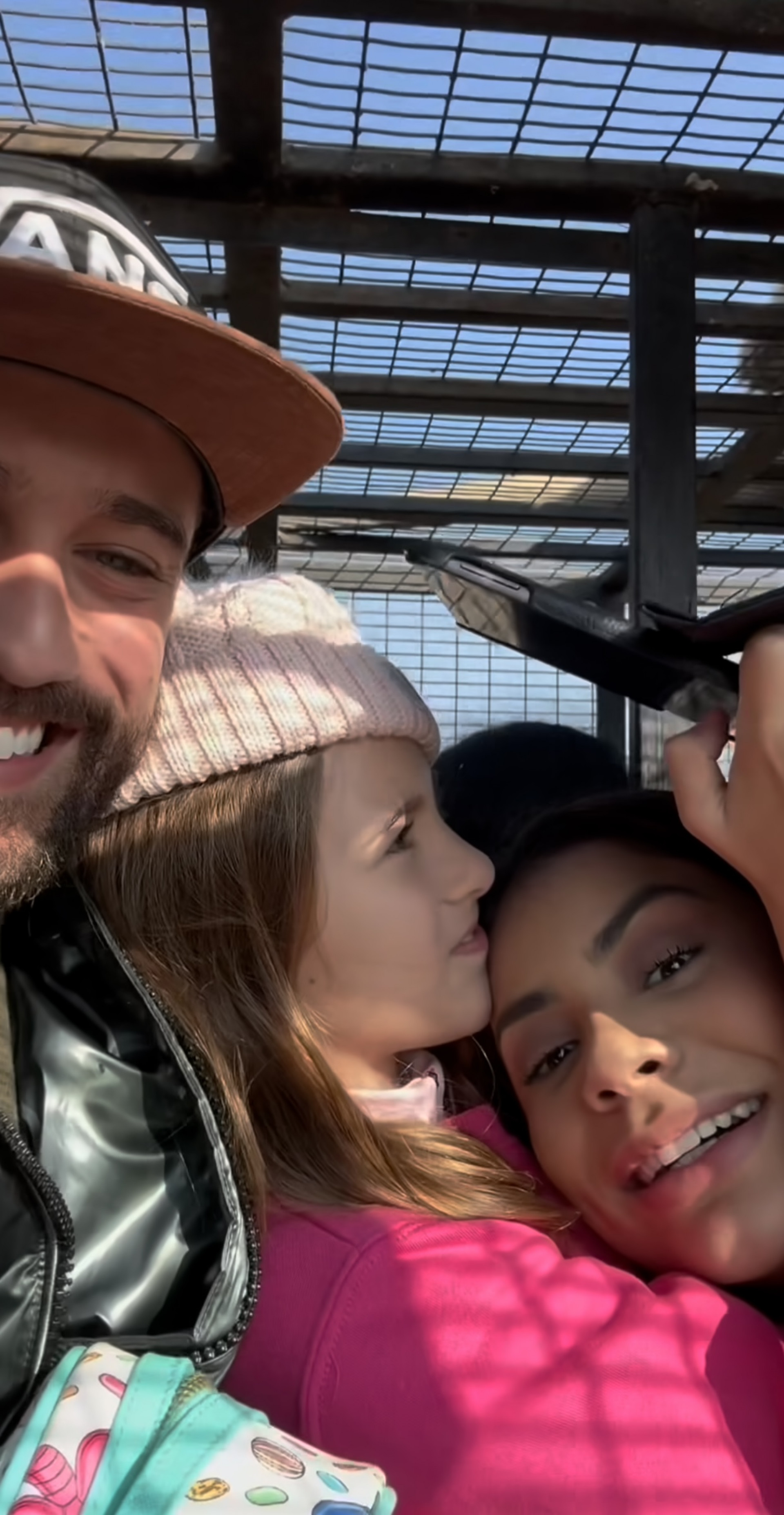 Lexa e Ricardo Vianna mostram encontro com leão em safari - Reprodução