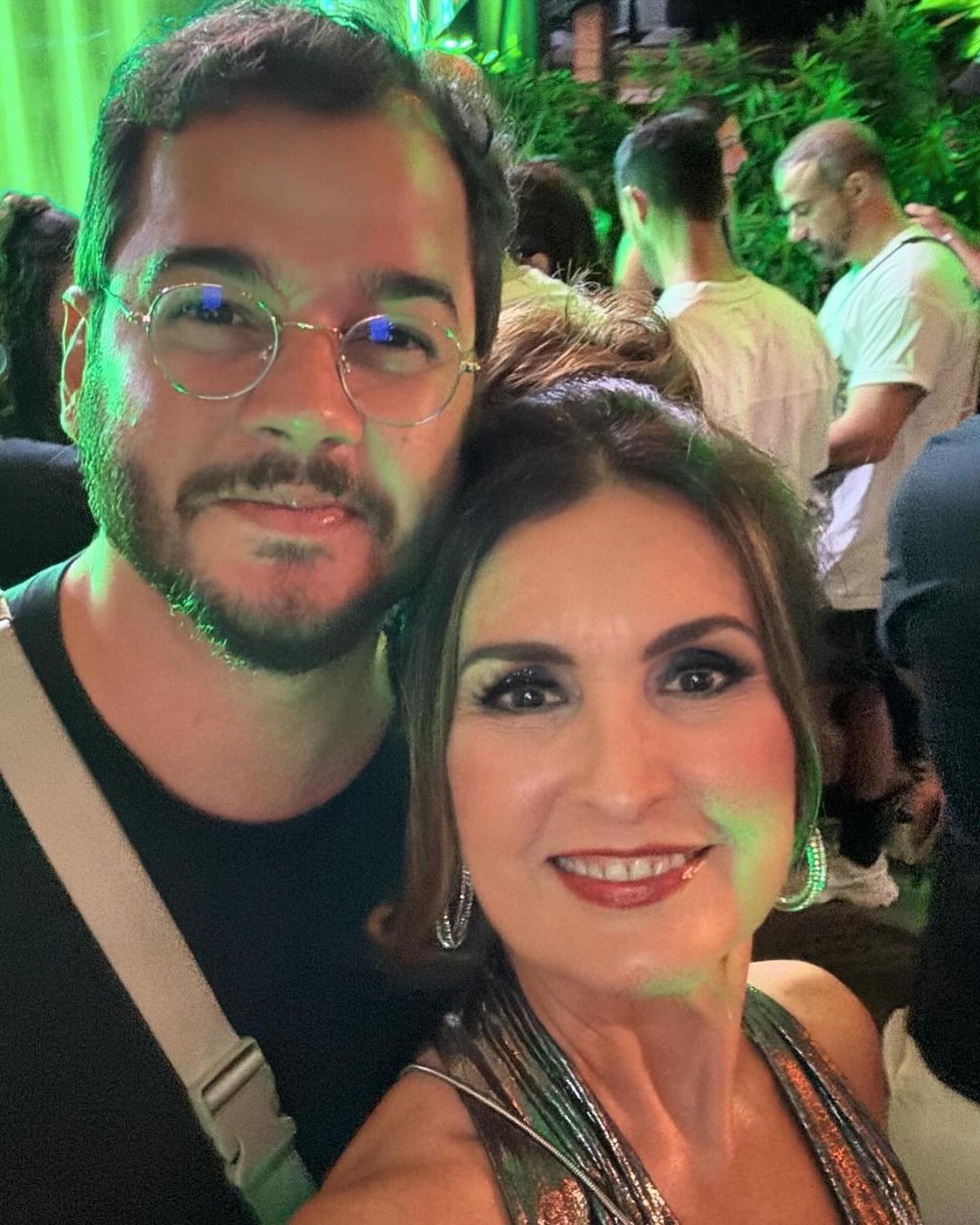 Fátima Bernardes posta cliques com Túlio Gadelha - Reprodução