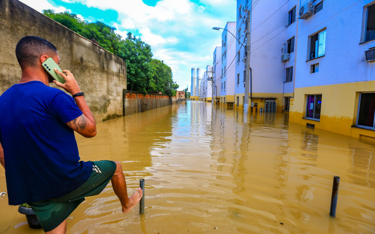 As chuvas do início do ano atingiram vários bairros de Belford Roxo. Muitas pessoas perderam quase tudo
