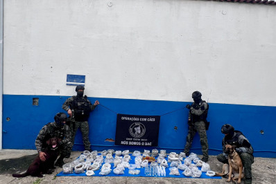 Operação da PM no Chapadão termina com quatro suspeitos presos e grande apreensão de drogas