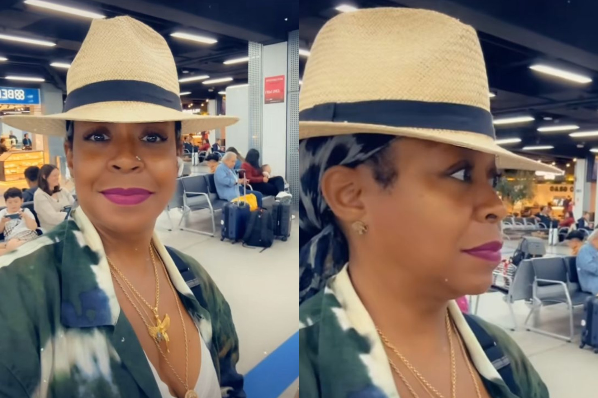 Tichina Arnold, de 'Todo Mundo Odeia o Chris', desembarca no Brasil falando português
 - Reprodução / Instagram 