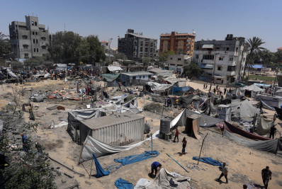 Ataque a campo de deslocados deixa ao menos 71 mortos em Gaza, diz Ministério da Saúde