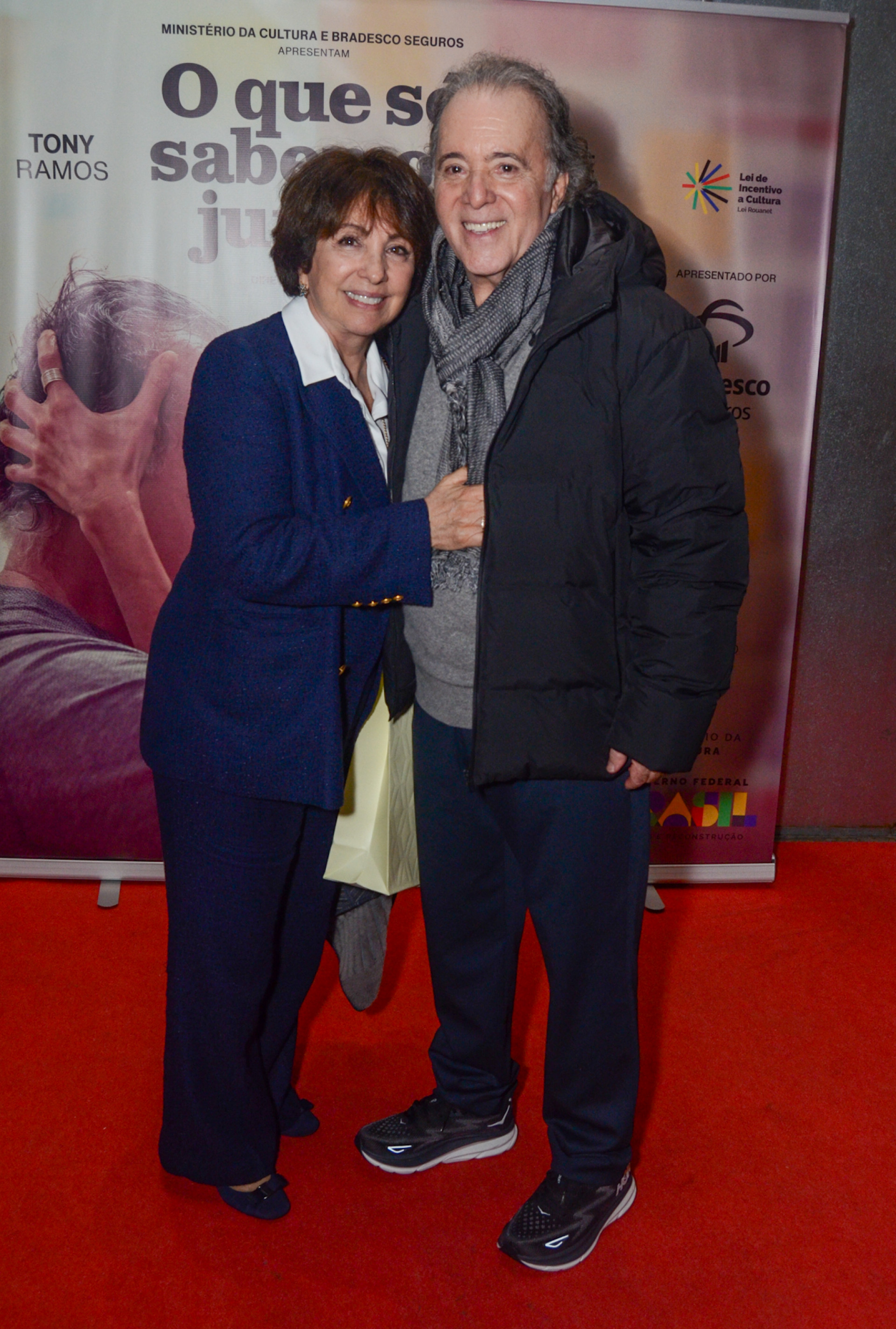 Tony Ramos com a mulher, Lidiane Barbosa - Araújo / Agnews