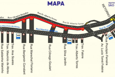 Trânsito de Neves será alterado a partir da próxima segunda-feira 