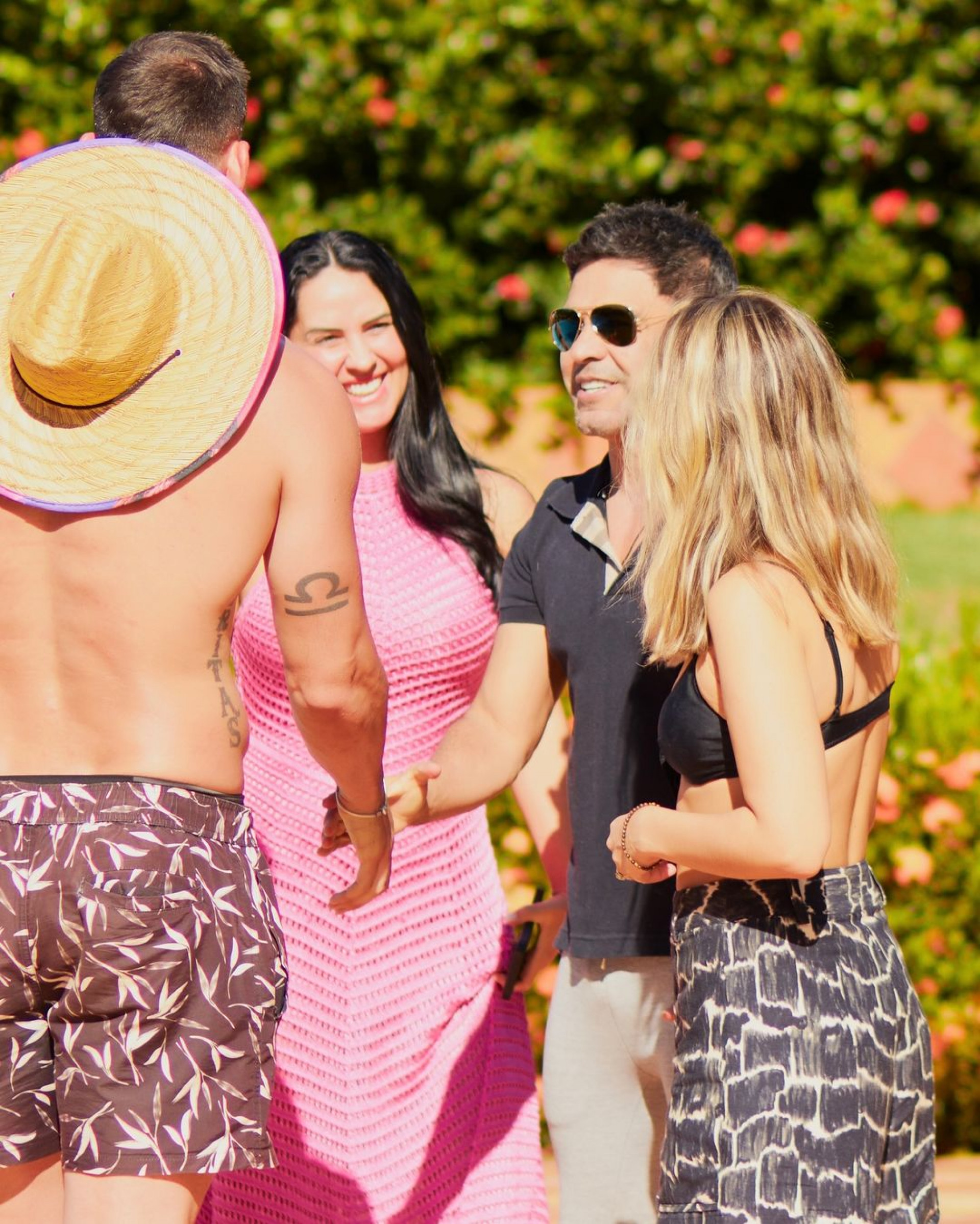 Wanessa Camargo compartilha momentos felizes em família ao lado de Graciele, Zezé e Dado 
 - Reprodução / Instagram 