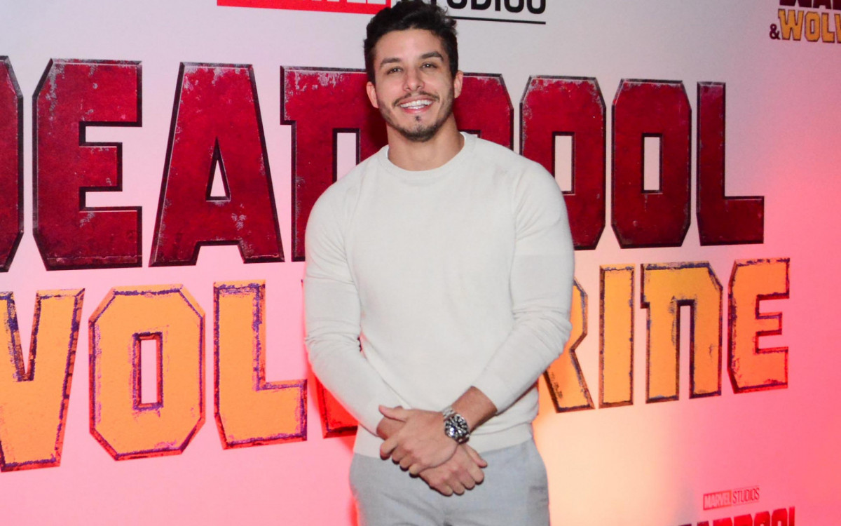Ricky Tavares marca presença no evento de lançamento de \'Deadpool & Wolverine\' 