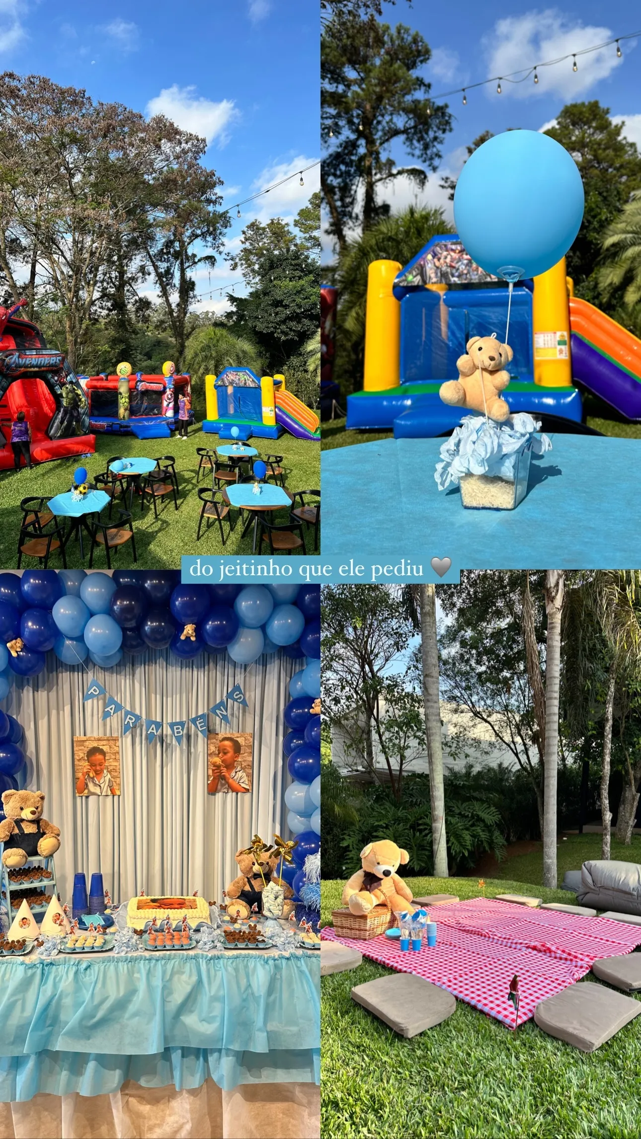 Bianca Andrade mostra detalhes da festa de 3 anos do filho, Cris
 - Reprodução / Instagram 