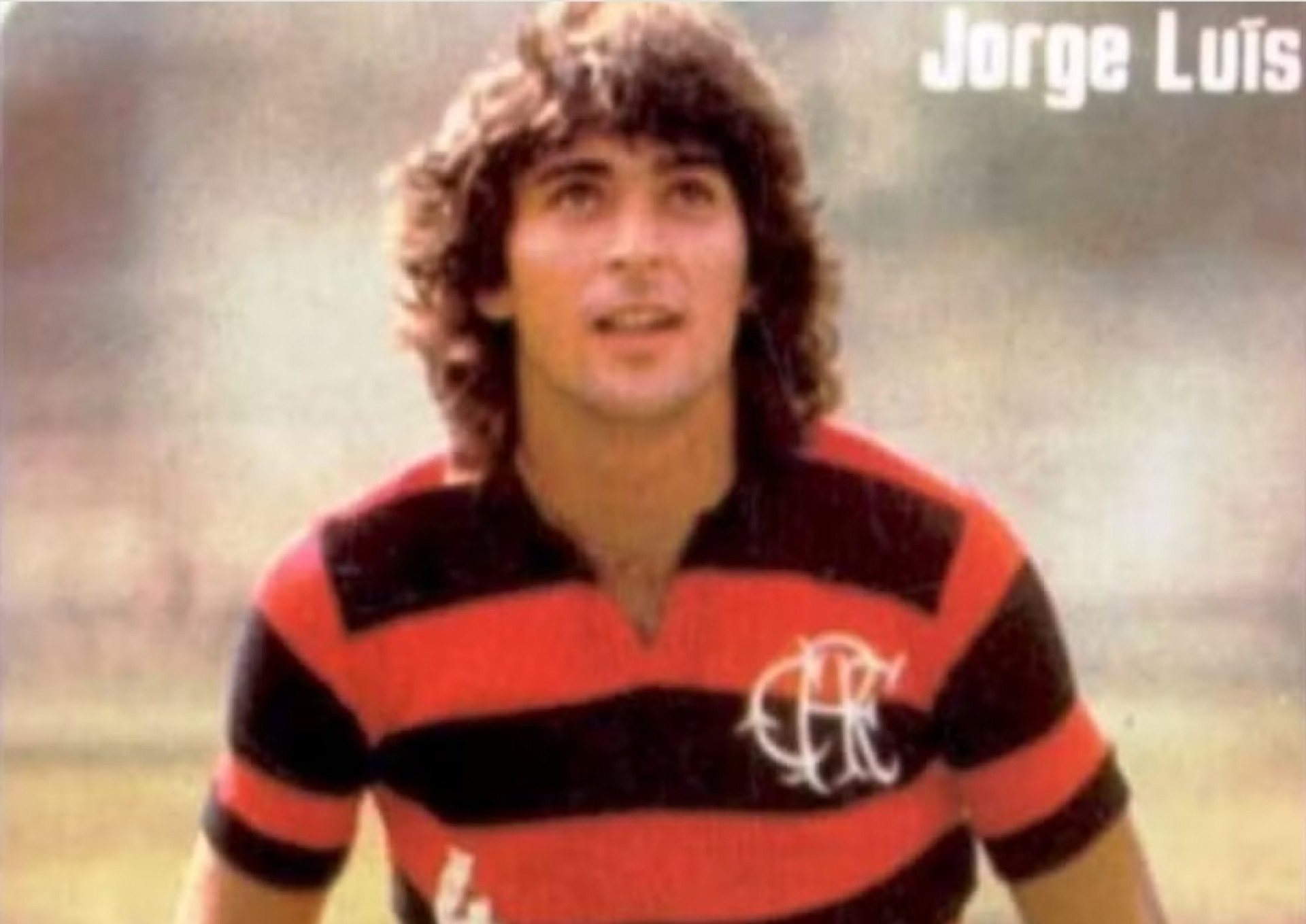 Jorge Luís, ex-atacante do Flamengo, morreu aos 66 anos - Reprodução