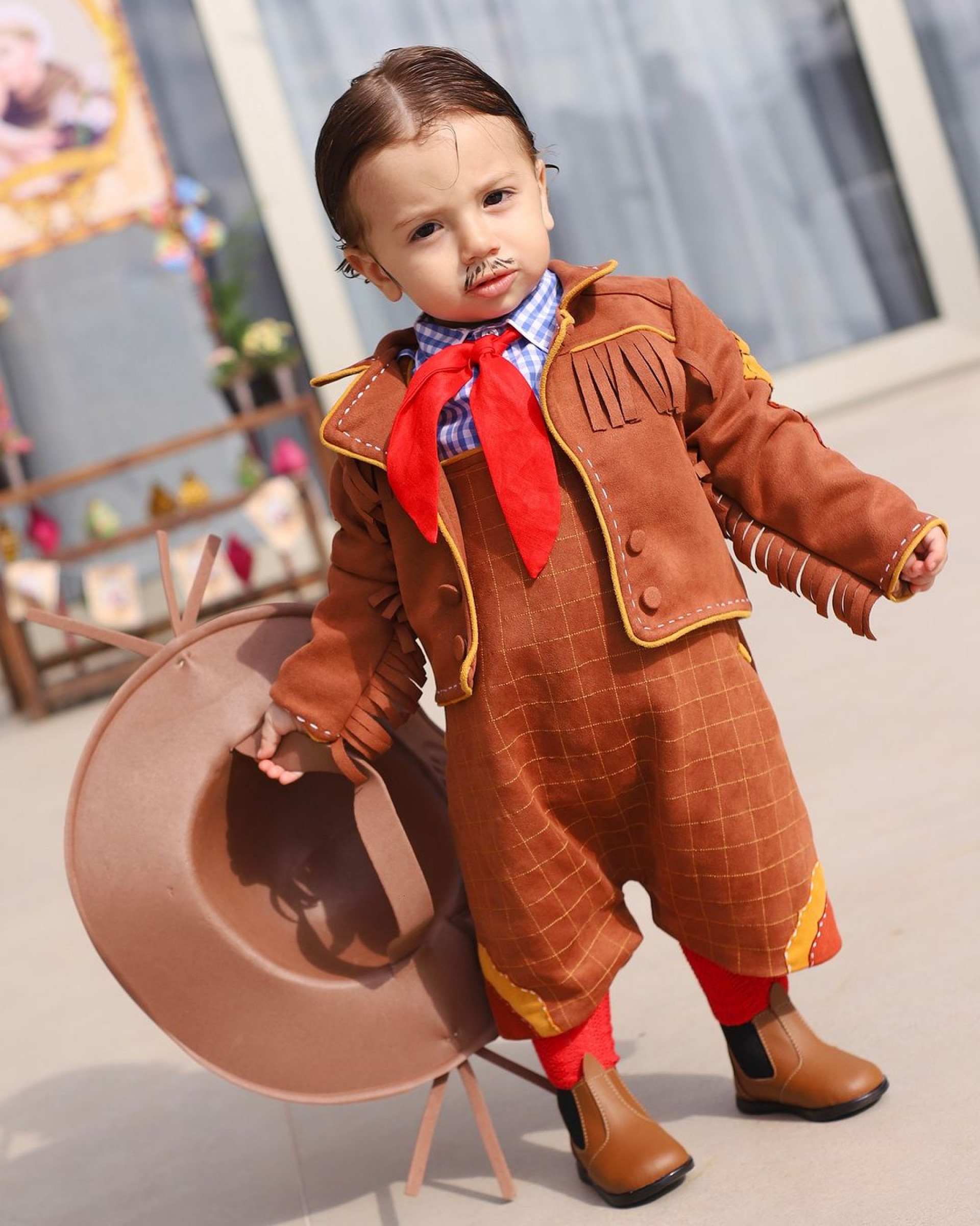 Claudia Raia posta cliques de festa junina da família - Reprodução