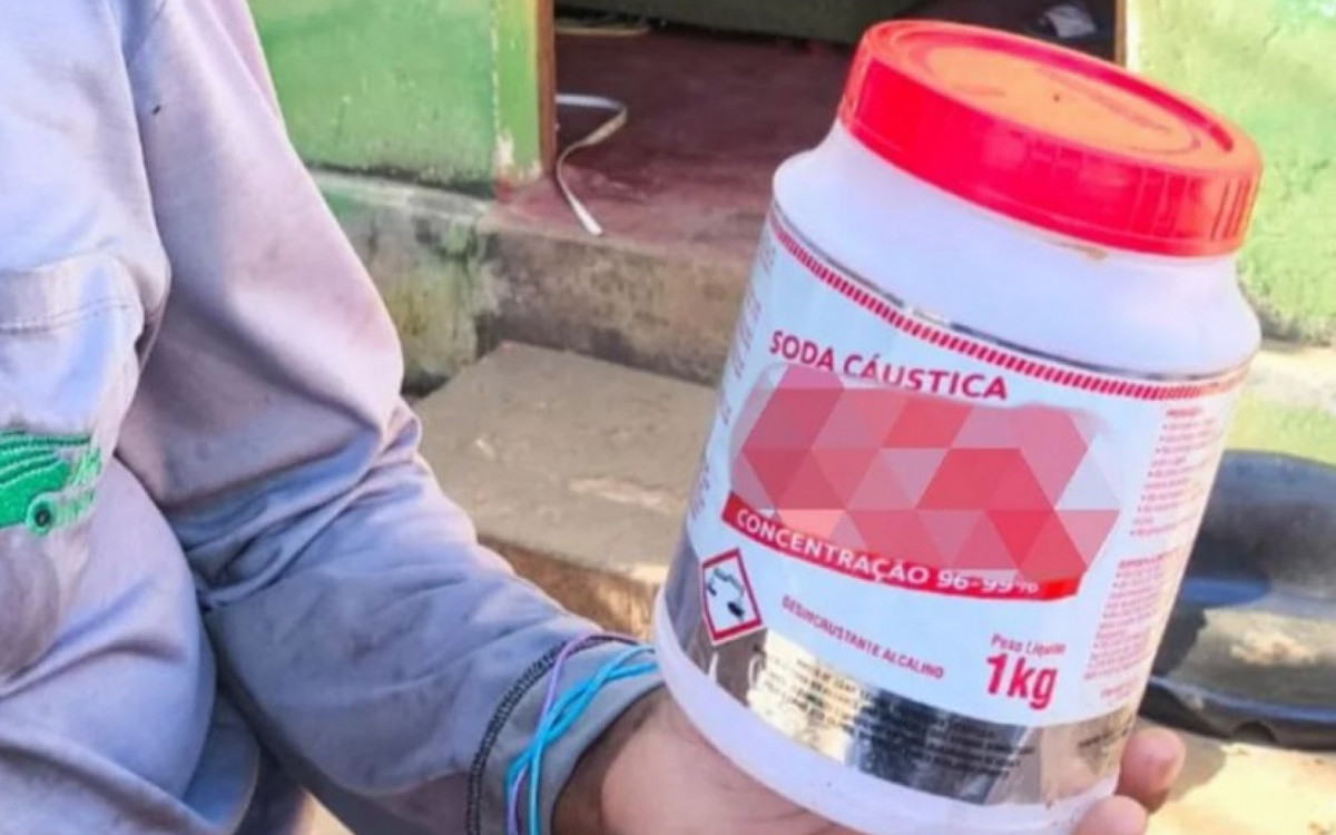 Soda cáustica foi utilizada para deformar o órgão genital da vítima