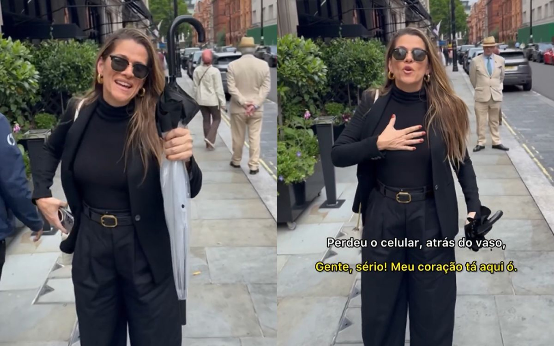 Mônica Martelli e Ingrid Guimarães contam primeiro perrengue da viagem à Londres - Reprodução / Instagram