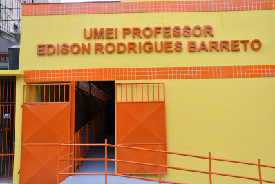 Nova UMEI Professor Edison Rodrigues Barreto abre as portas no Fonseca